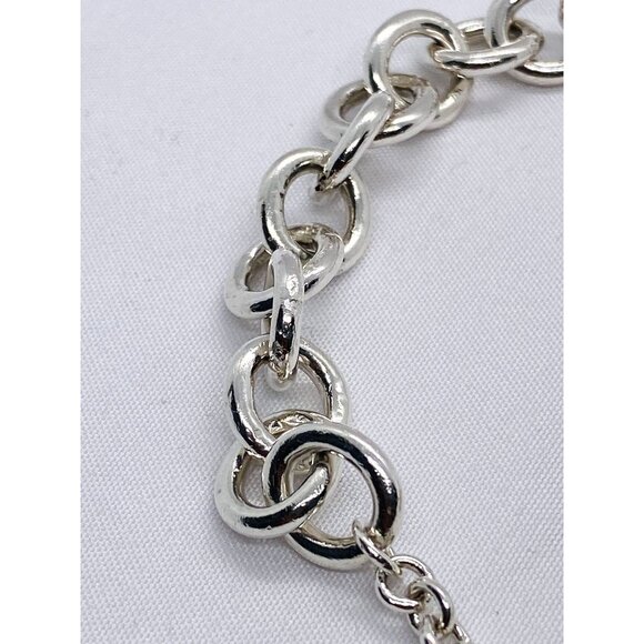 Tiffany & Co Return To Tiffany & Co 8" Inches Toggle  Heart Bracelet - Picture 10 of 11
